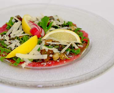 Carpaccio vom Rinderfilet